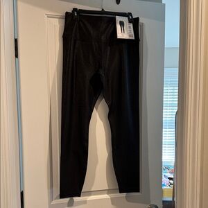 RBX Shiny Black Leggings